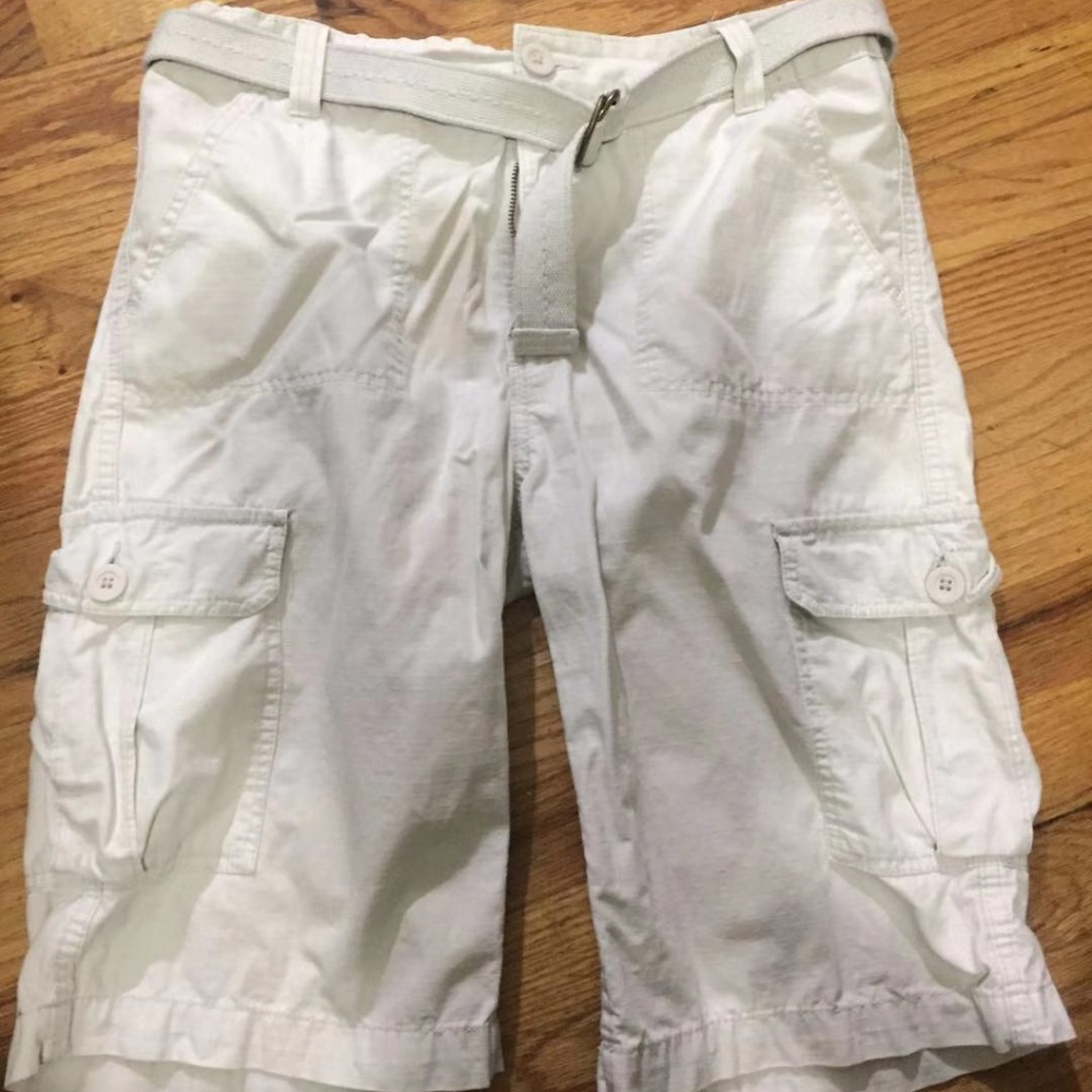 Levi's Mens Jean Shorts White S